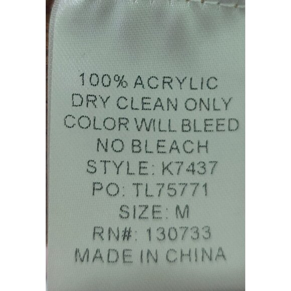 NWT Umgee Womens Camel Fringe Open Front Cardigan Sweater~Boho~MEDIUM - Picture 9 of 10